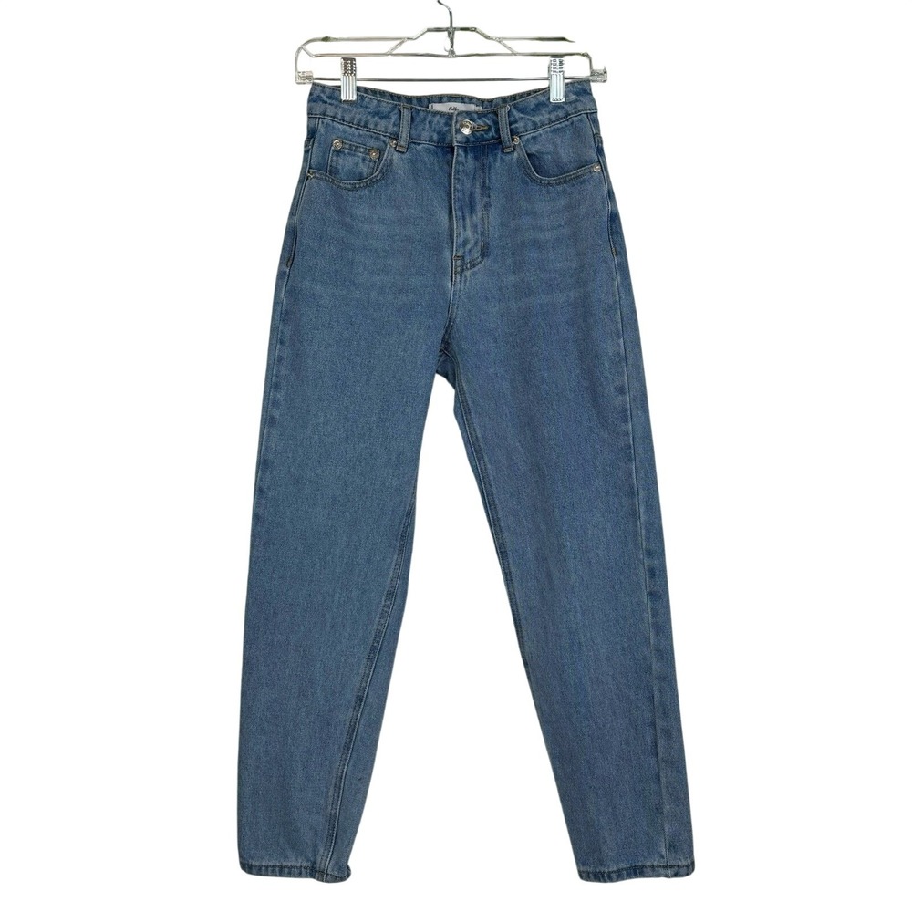 Adika Straight Leg Jeans SMALL High Rise Casual Preppy 90s style Retro
